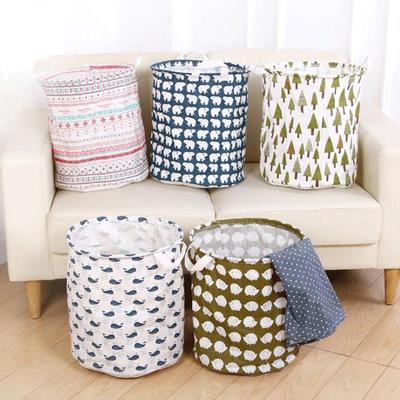 Foldable Laundry and Toy Storage Basket