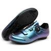 Mens Cycling Shoes Professional Road MTB Bike Non-Cleat Rigid Sole Indoor Spin Trainer Footwear