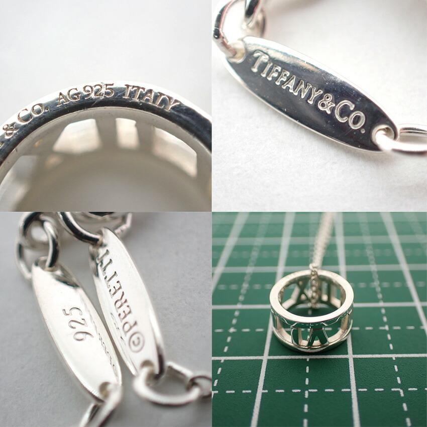 [Pre-owned] TIFFANY/Tiffany 925 Open Atlas Pendant/Necklace/j9-7
