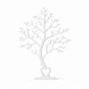 A Minimalist Decoration In the Form of a White Tree