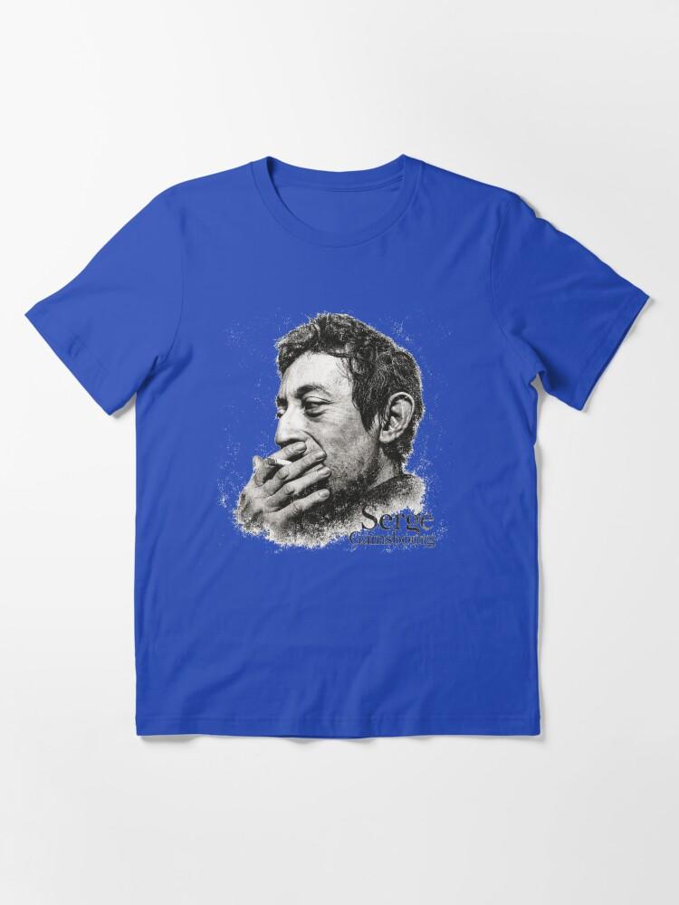 Jane Birkin Serge Gainsbourg Monochrome Portrait Essential T-Shirt