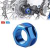 NICECNC For Yamaha 2005- YZ125 YZ250 M16 Front Wheel Axle Shaft Lock Nut Screw WR250F WR450F YZ250F YZ 450F 125X 250X WR250R