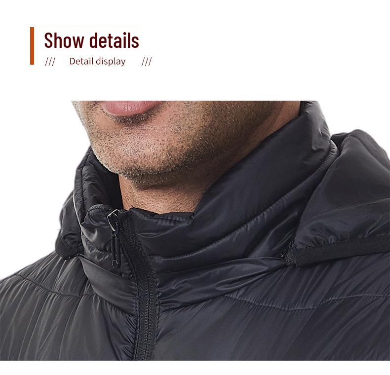 Smart Heated Winter Jacket: 27-Zone Temperature Control, Unisex Hooded Coat