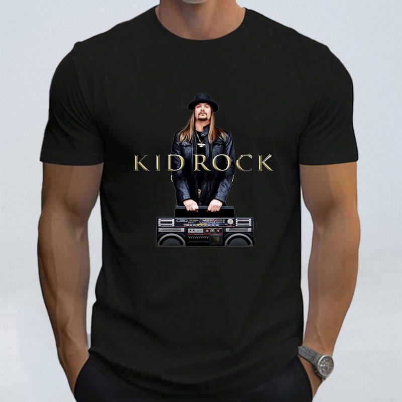 Некоторые бабушки вяжут Настоящие бабушки слушают Kid Rock Базовая футболка Ретро-стиль Девушка Я не старая Я винтажная Графическая футболка S разноцветный