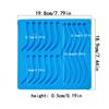 Gummy Worm Soft Candy Silicone Mold DIY Chocolate Candy Pudding Biscuit Ice Grid Tray for Fruit Snack Non-Stick Baking Mold