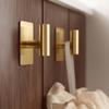Stainless Square Base Coat Hook Wall Mounted Towel Hook for Bathroom Entryway Single Hook