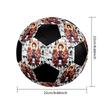 1pc Demon Slayer Kimetsu No Yaiba Football Soccer Ball Size 5 Indoor Soccer Ball Fashion Colorful  Backyard Game -Great For Sports Fans Gift HE4