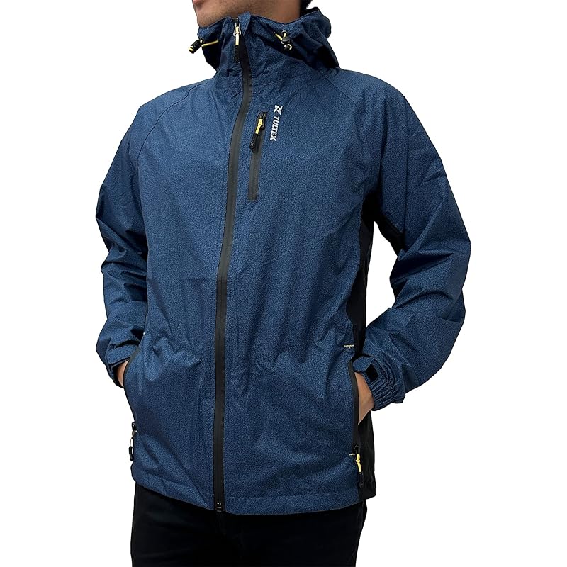 

[Tartex] stretch rain jacket All weather type Windproof waterproof Water pressure resistance 10,000mmH₂O Moisture permeability 20,000g/m²24hrs men s