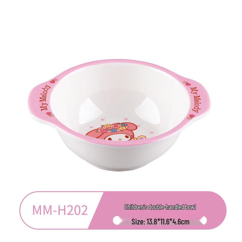 My Melody Melamine Kids Feeding Bowl
