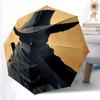 1PC Cowboy Hat Automatic Folding Umbrella Automatic Open/Close, Automatic Folding, 8-Rib Durable Frame, Portable Travel Umbrella 725