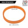3pcs Replacement Nylon Drive Belts Compatible with 1900B Handheld Woodworking Electric Planer Power Tool Accessory Set