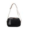 New Shoulder Bag Niche Design Wide Shoulder Strap Crossbody Bag Popular Canvas Bag Simple Women's Crossbody Bag