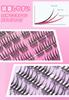 Lishu False Eyelashes - No Adhesive Needed - 1-Second Eyelash Extensions - 3D False Eyelashes - No Glue Required - Partial Use - Long-Lasting -