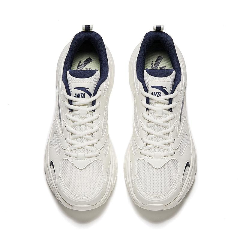 Anta OG800 Low top Casual Shoes Men's White Blue Sneakers 912538821-1