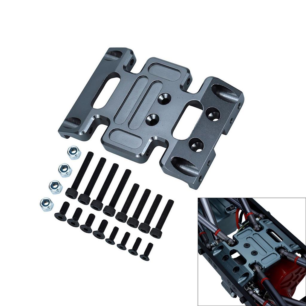 Remote Control Chassis Plate for SCX10 Protective Skid Plate Car Model Aluminium Alloy Chassis Protective Armors