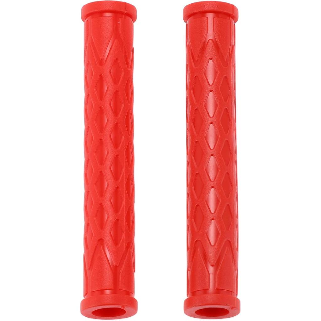3/8" 10mm Universal Motorcycle Brake Lever Cover Non Slip Rubber Brake Lever Grip Sleeve for Motorcycle Scooter Bicycle Bike Red 1pair