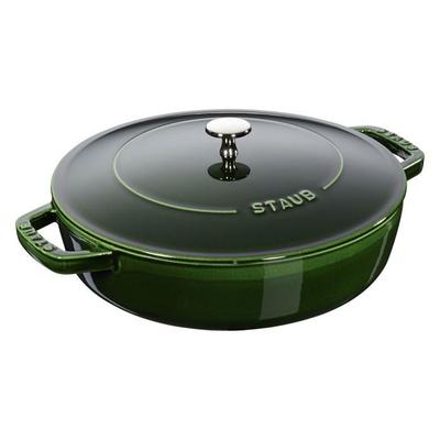 Cocotte - STAUB - Round Topper - Cast Iron - Two Side Handles - Cast Iron Lid