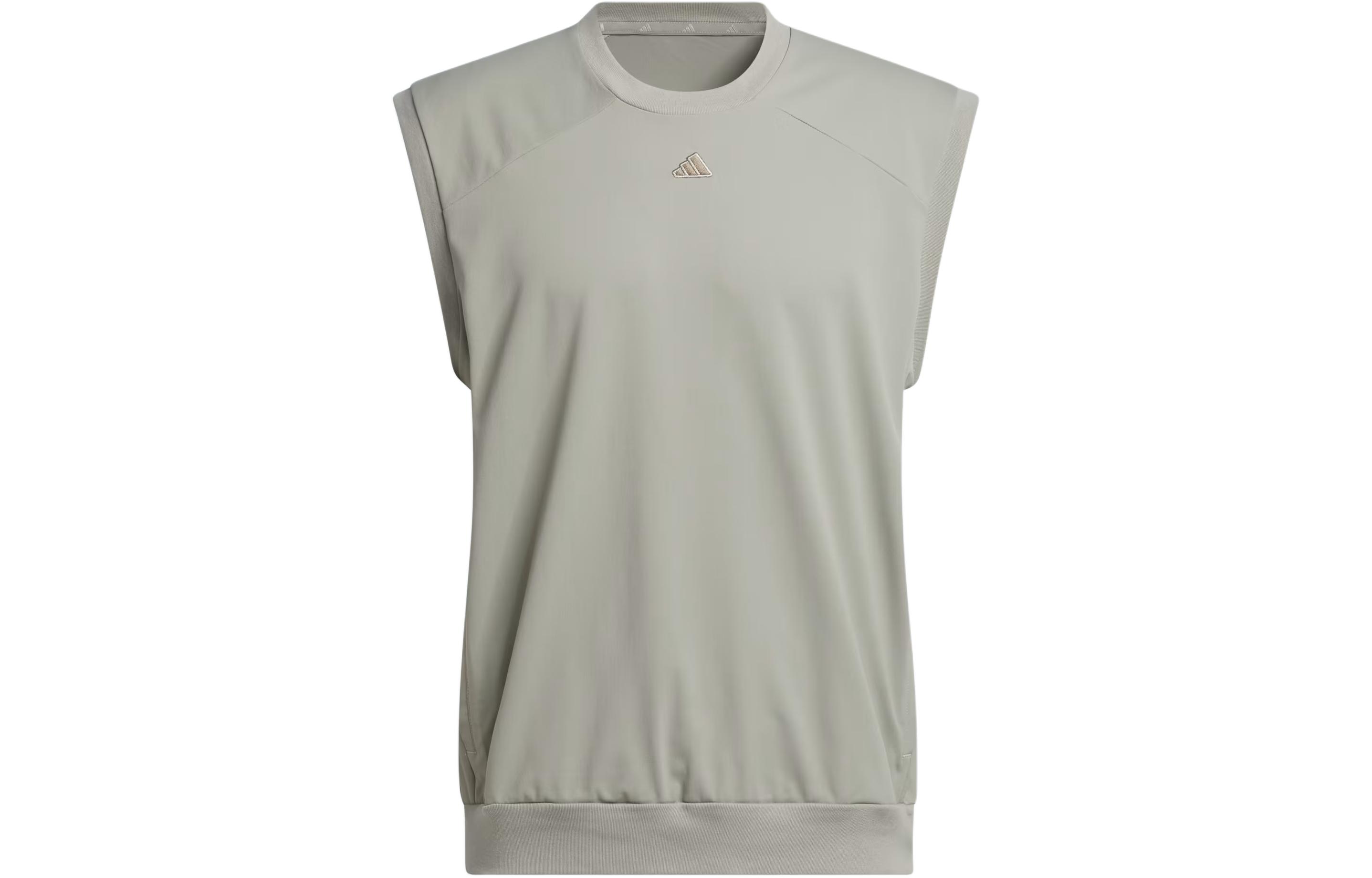 Adidas Tank Top Men s Pebble Gray IU4713 L