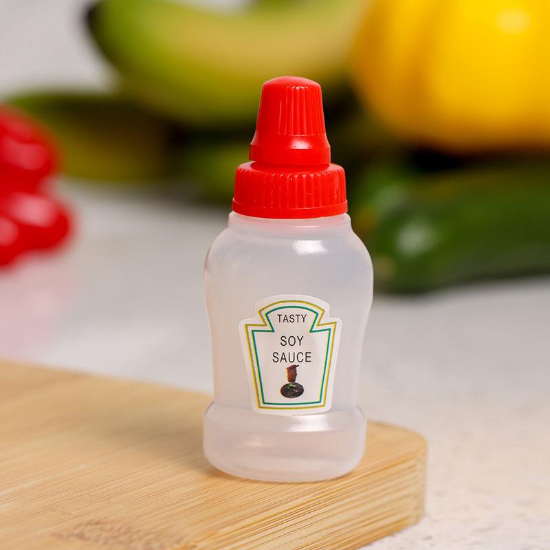 1pcs Mini Bottling Bottle Household Mini Seasoning Bottle Tomato Salad Honey Squeeze Bottle Sauce Bottle