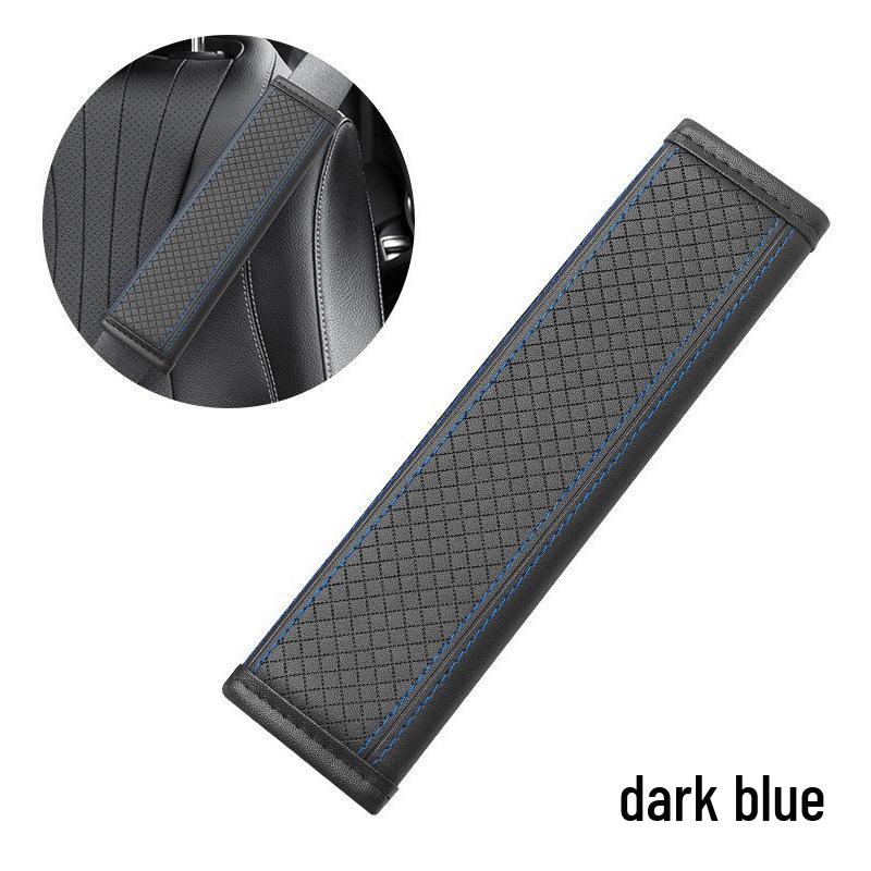 Leather Car Seat Belt Shoulder Pad - Universal Protective Cover