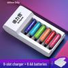 Delipu Rechargeable NiMH Battery Set: No. 5 & No. 7 for Children's Toy Remote Controls
