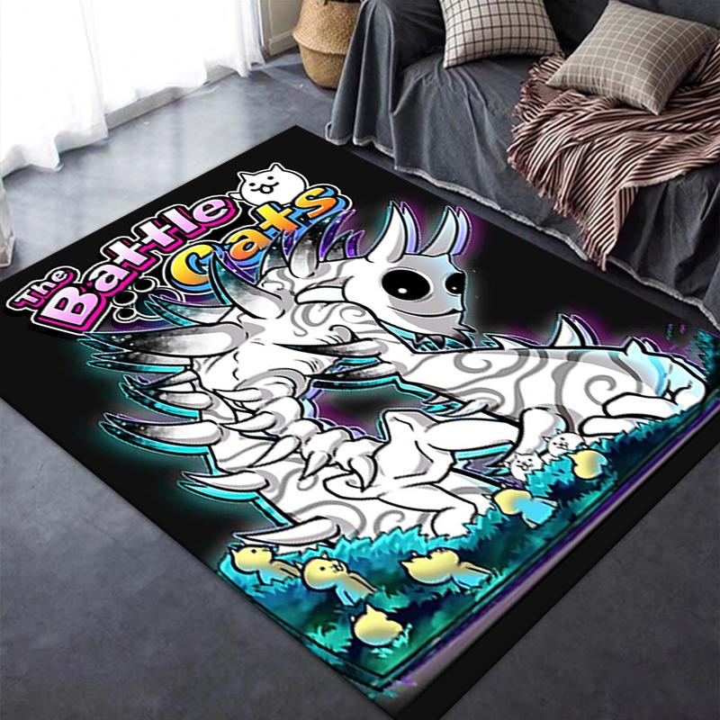 2025 New THE BATTLE CATS Carpet Rug for Living Room Bedroom Home Sofa Decoration,Kids play Non-slip Floor Mat206