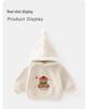 DUUDUU Children’s Fleece-Lined Hoodie 2025 - Winter Style Thick Sweatshirt