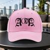 Aoda Printed Sandwich Baseball Cap Unisex Adjustable Duckbill Cap Multiple Colors