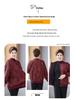 Fleece-Lined Knit Cardigan Jacket for Plus-Size Elderly Women for Autumn and Winter