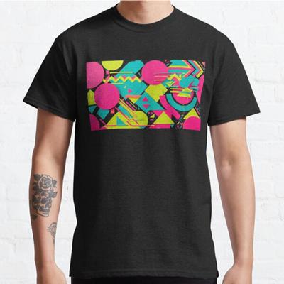 Men Fashion Casual Short Sleeves A Desire for Colors Tees Oversized T-shirts