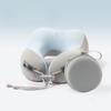 Foldable U Shaped Travel Pillow Portable Neck Support with Custom Logo for Airplane Train Cervical Comfort Reliable Companion