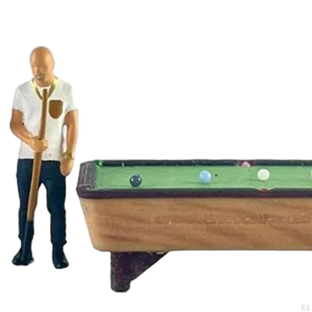 1/64 Scale People Figure Resin Figurines Hand Painted Collection Movie Props