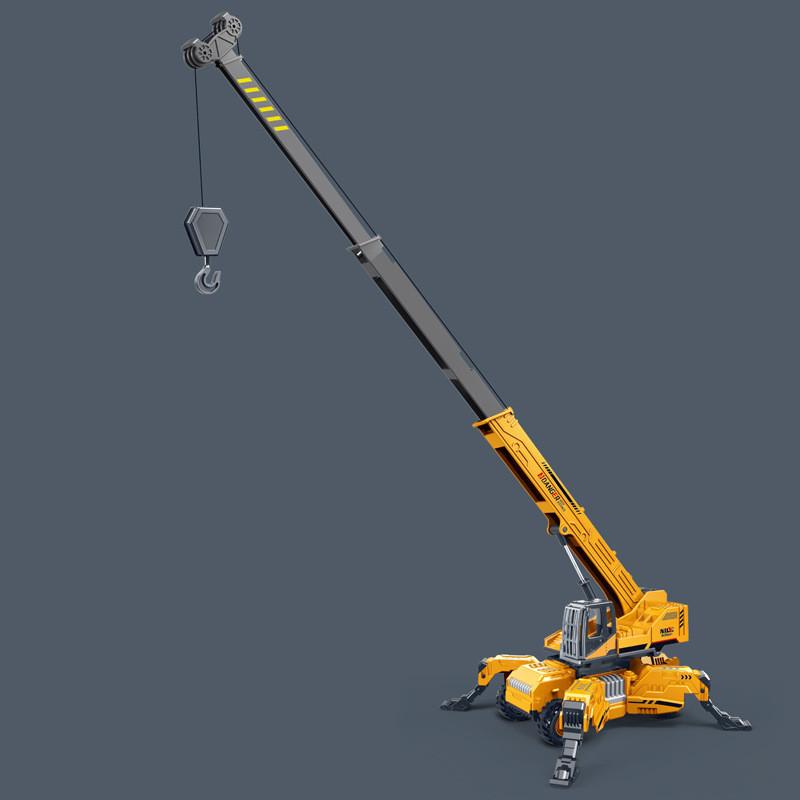 

Long Simulated Ultra Crane Engineering Vehicle Children Inertia Vehicle Toy