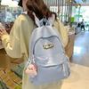 Girls' College Style Backpack for Junior High School Students New Style Versatile High School Students Simple and Niche Backpack