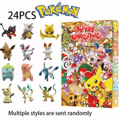 Χριστουγεννιάτικο Ημερολόγιο Advent Pokémon: Κουτί Αντίστροφης Μέτρησης Pocket Monsters 24 Τεμαχίων