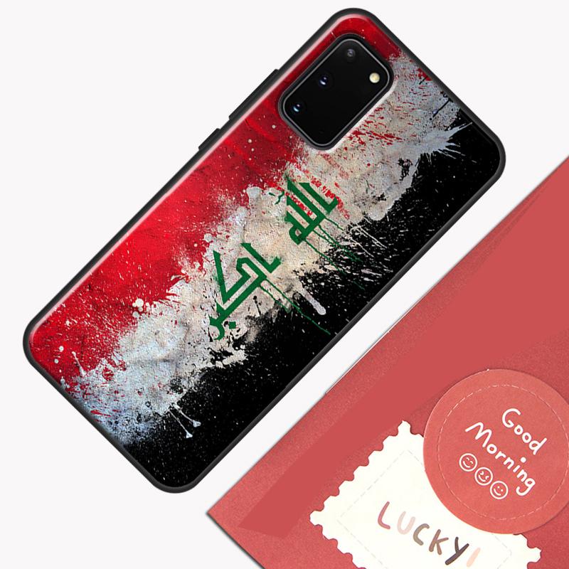 Iraqi Iraq National Flag Phone Case For Samsung Galaxy S24 S26 Ultra S20 S21 S22 S23 S25 Plus S10 S25 FE Cover Shell