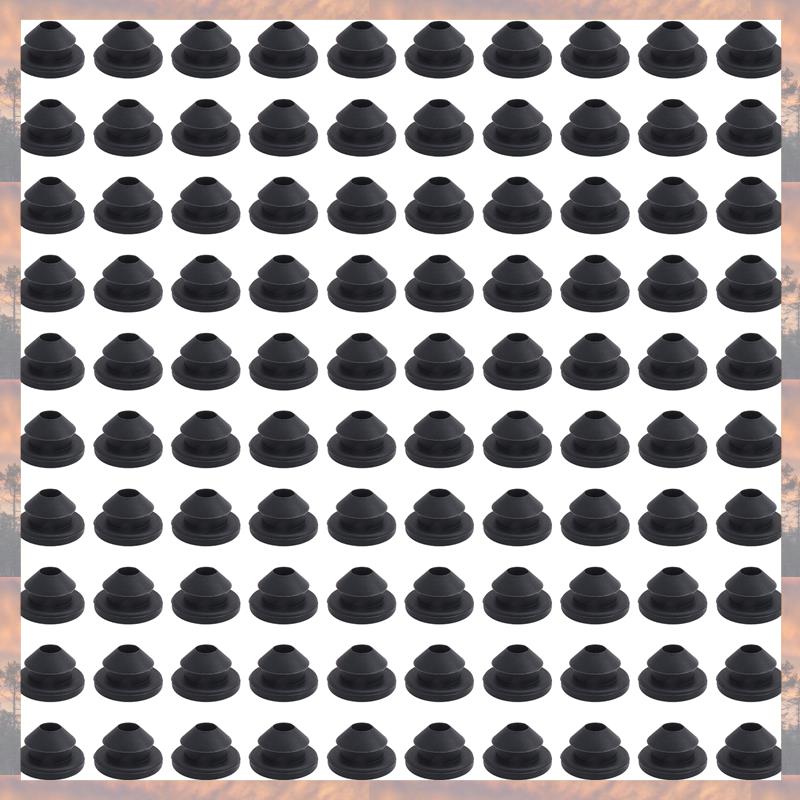 

2025 Trend 100PCS Cable Railing Rubber Grommets Kit For 1/8Inch 5/32Inch 3/16Inch Cable For Metal Cable Railing Posts,Cable Rail