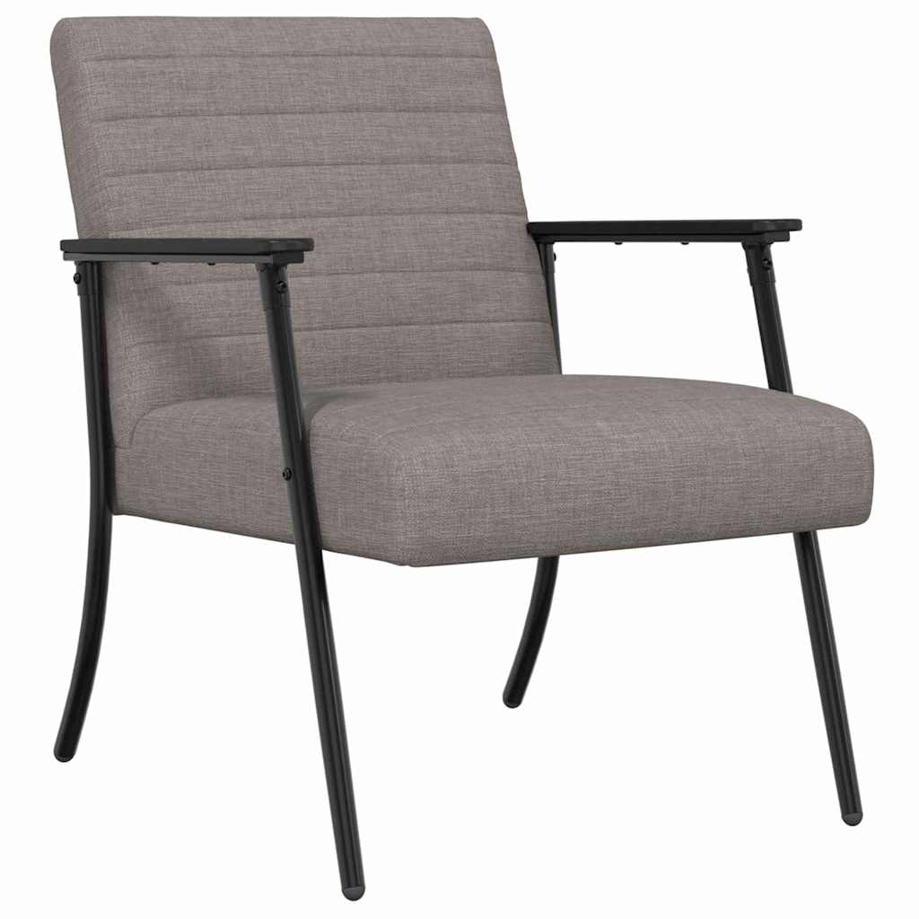 Armchair Taupe 59 X 75 X 78 Cm Fabric