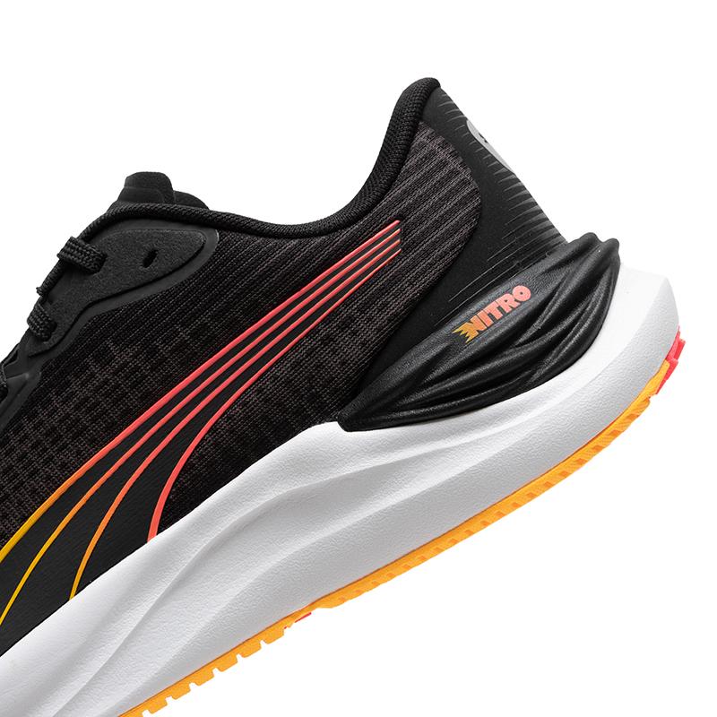 Puma Electrify Nitro 3 Black Sun Stream Herren Sneaker Sunset-Glow 310002-01