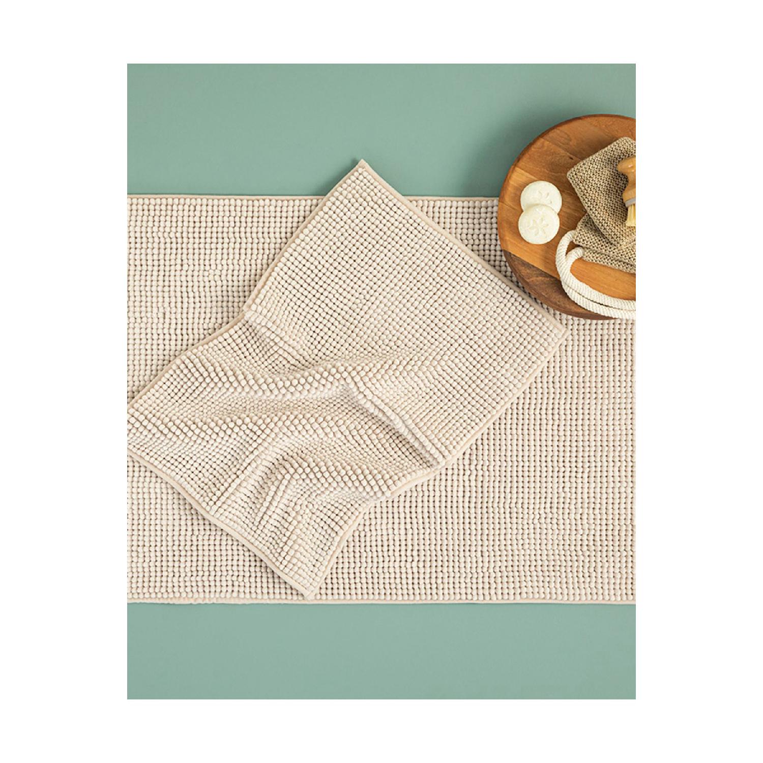 

Bath Matt Beige Color бежевый