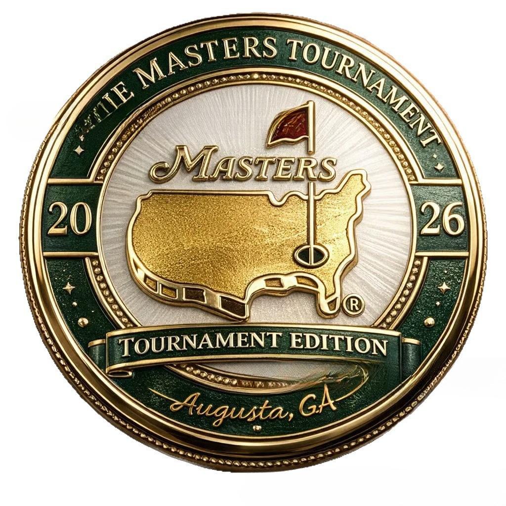 2026 Masters Commemorative Coin, 2026 Golf Masters commemorative coin