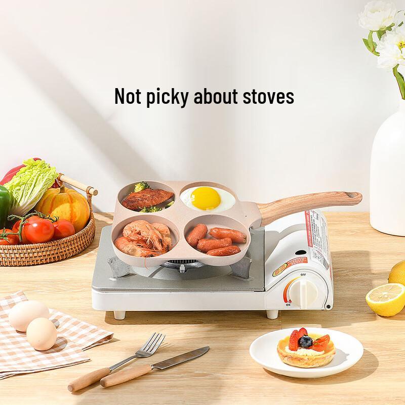 Saint Bede 4-Hole Flat Bottom Frying Pan