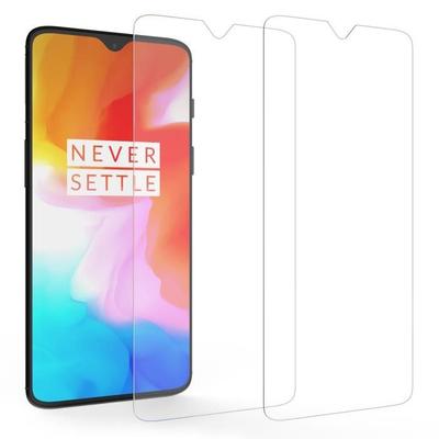 Screen Protector - Caseflex - OnePlus 6T - Double Pack - Ultra Thin 0.3mm - Anti-Scratch - Tempered Glass