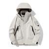 Unisex Lightweight Waterproof Hooded Jacket for Spring/Autumn - Thin, Casual, and Ideal for Cycling