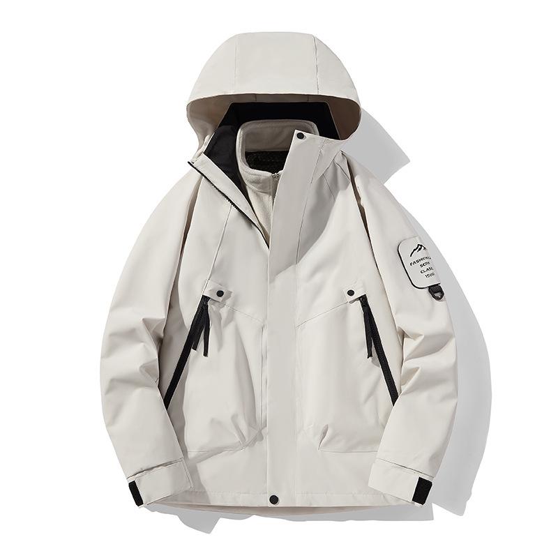 Unisex Lightweight Waterproof Hooded Jacket for Spring/Autumn - Thin, Casual, and Ideal for Cycling