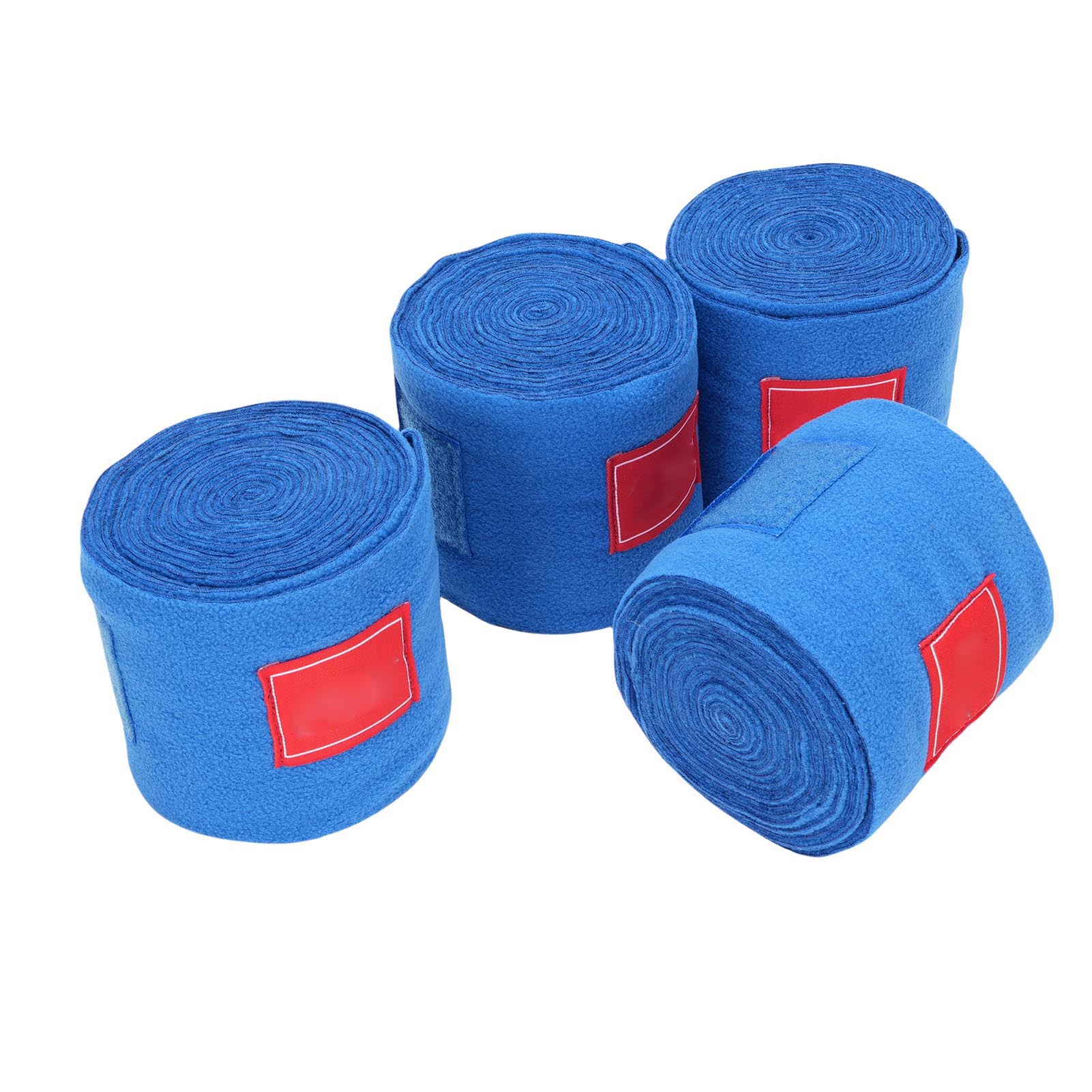 Horse Leg Wraps Set of 4 Polyester Protective Bandage 10cm Width Thicken Lengthen