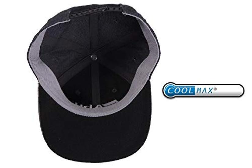 AbuGarcia Flat Bill Cap Black