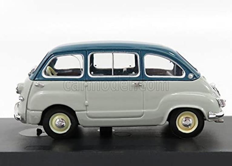 Blum Scale Fiat 600 Multipla 1A Series 1956 BRUMM FIAT 600 MULTIPLA 1A SERIE 1/43 Blue/Gray
