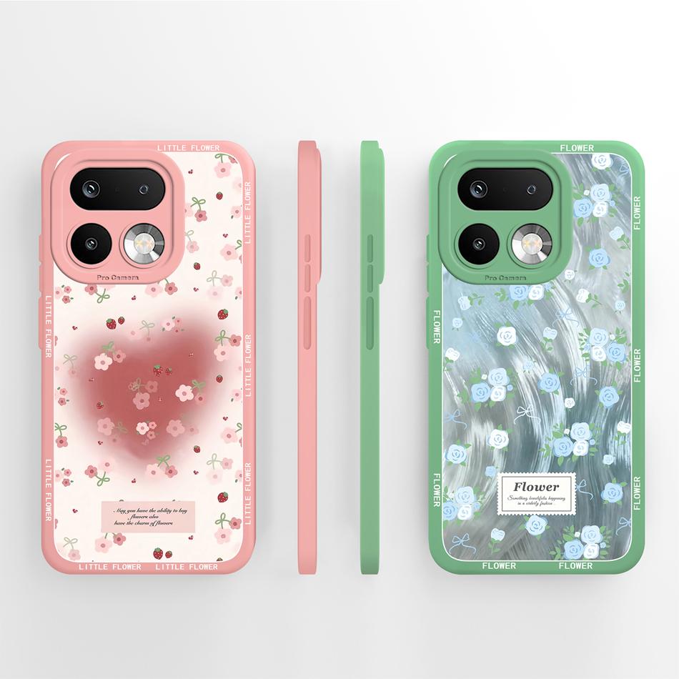 For Realme 16 Pro Plus 5G Case Cute Candy Painted Soft Liquid Silicone Back Cover For Realme 16 Pro+ Full Coverage Phone Housing