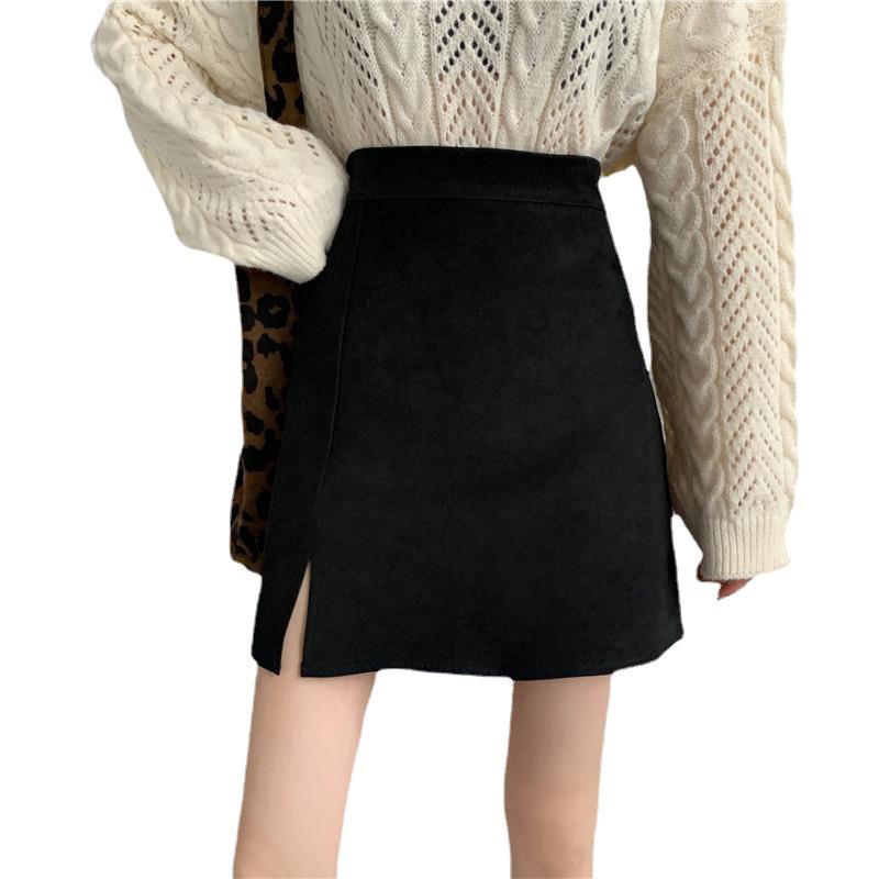 Women's High-Waist A-Line Slit Culottes - Sexy, Casual, Summer-Ready Short Skirt